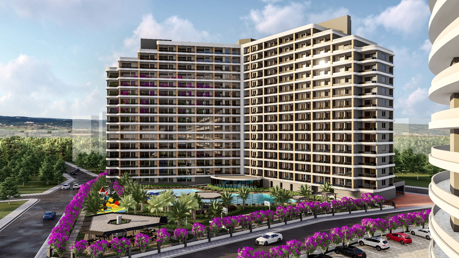 Image of Modern residential complex just 150 meters from the Mediterranean coast